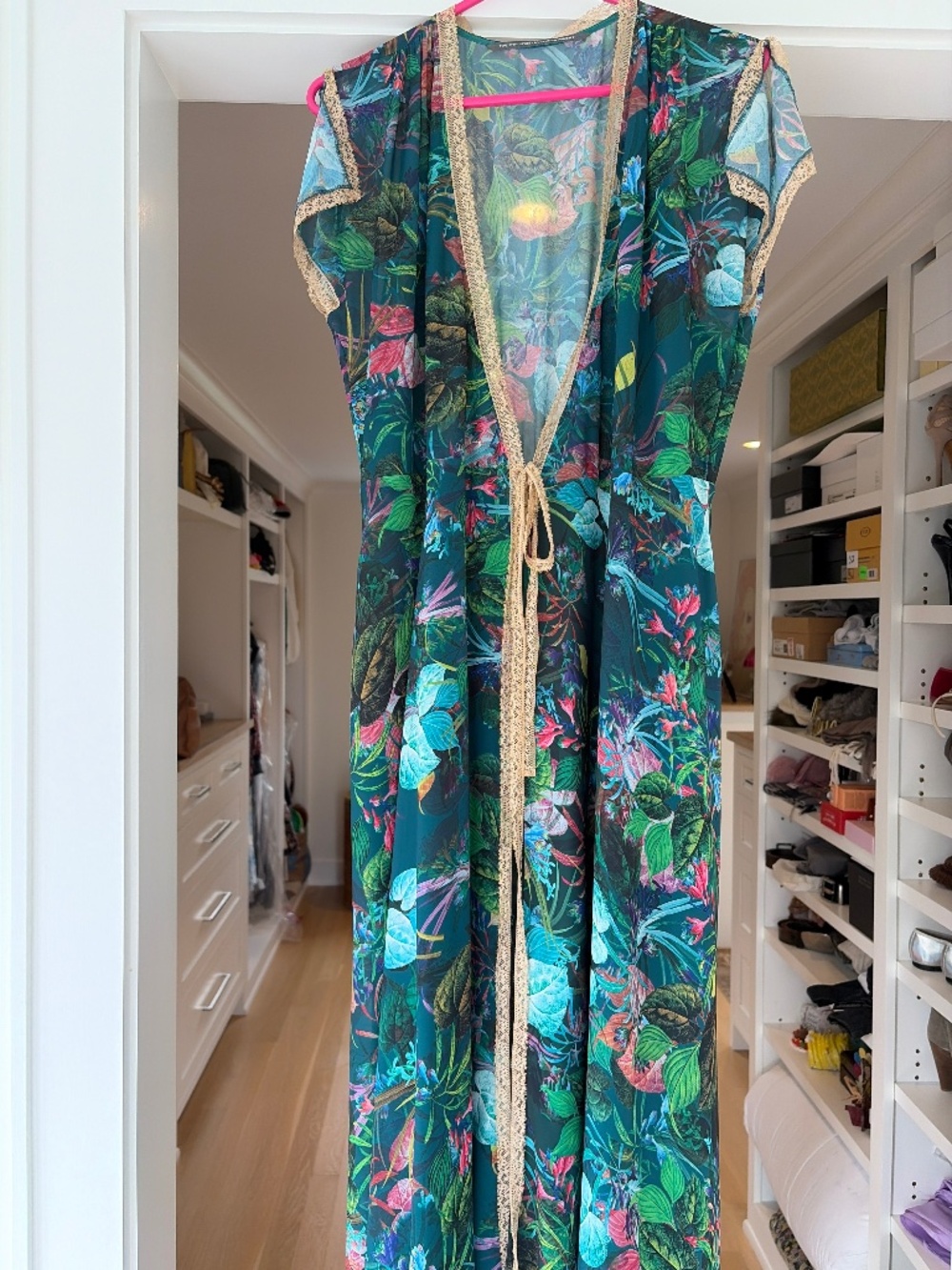 Twelfth Street Cynthia Vincent wrap floral dress